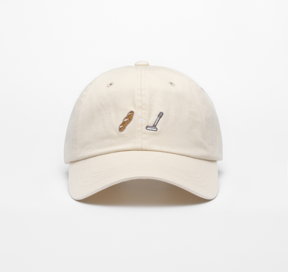 hat cream color image-S1L4